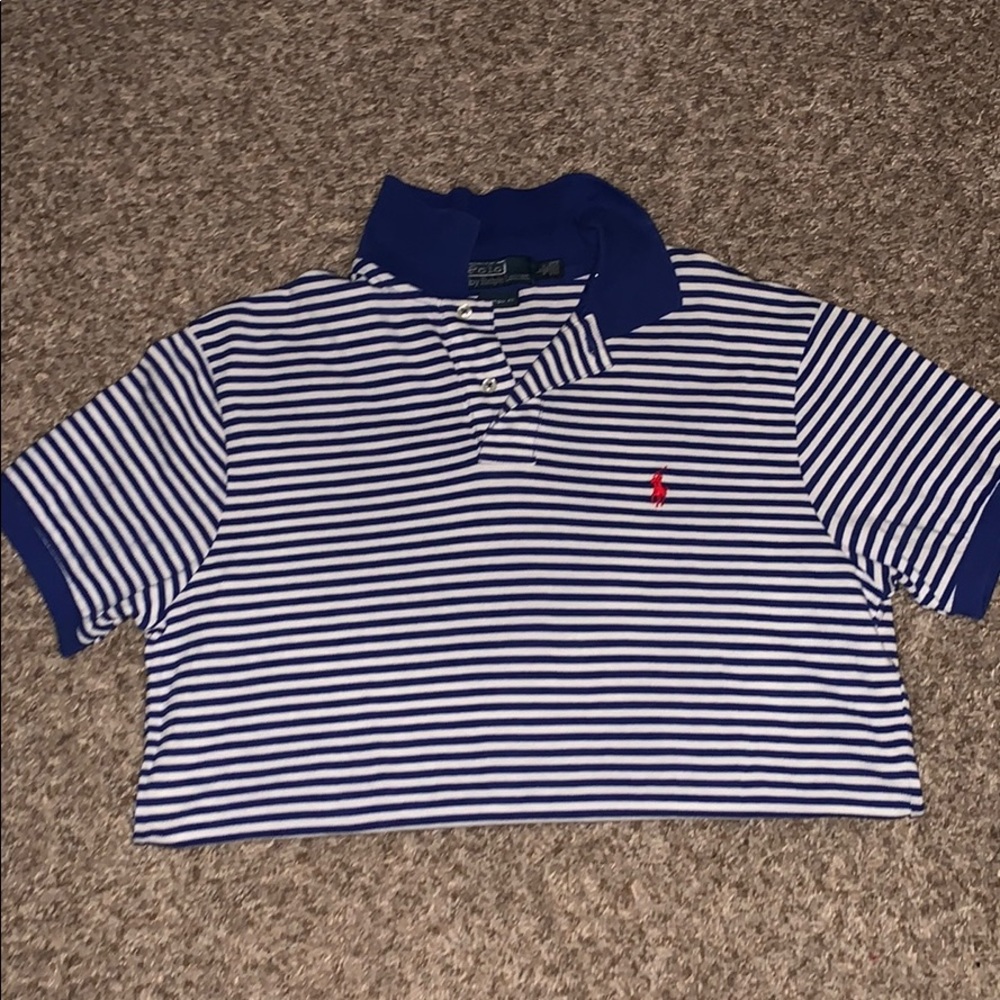 Polo collar shirt